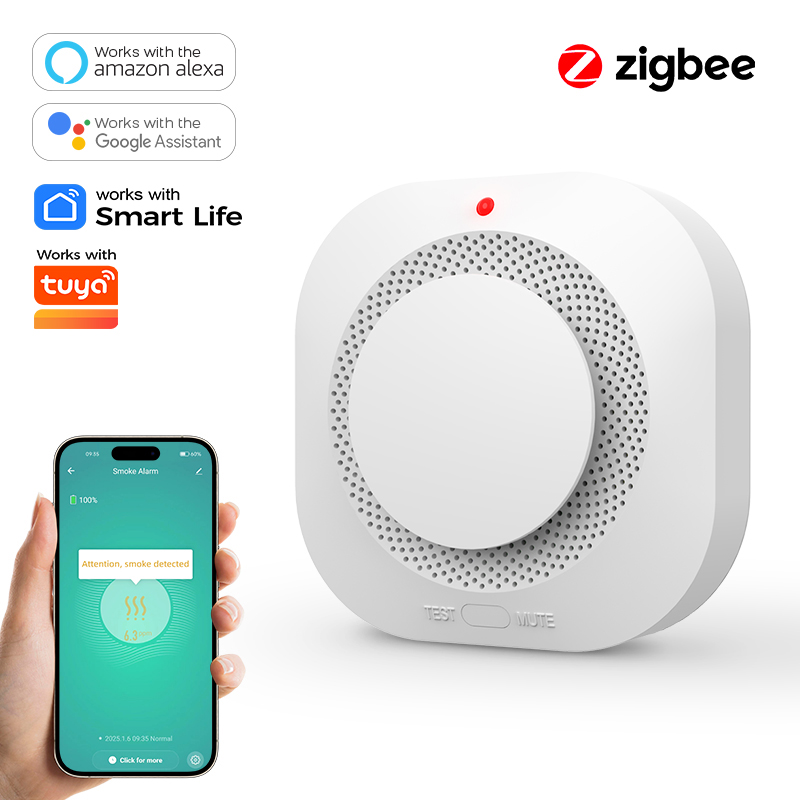 Smoke Detector Interconnected - Detector de Fumaça ZIGBEE para Segurança