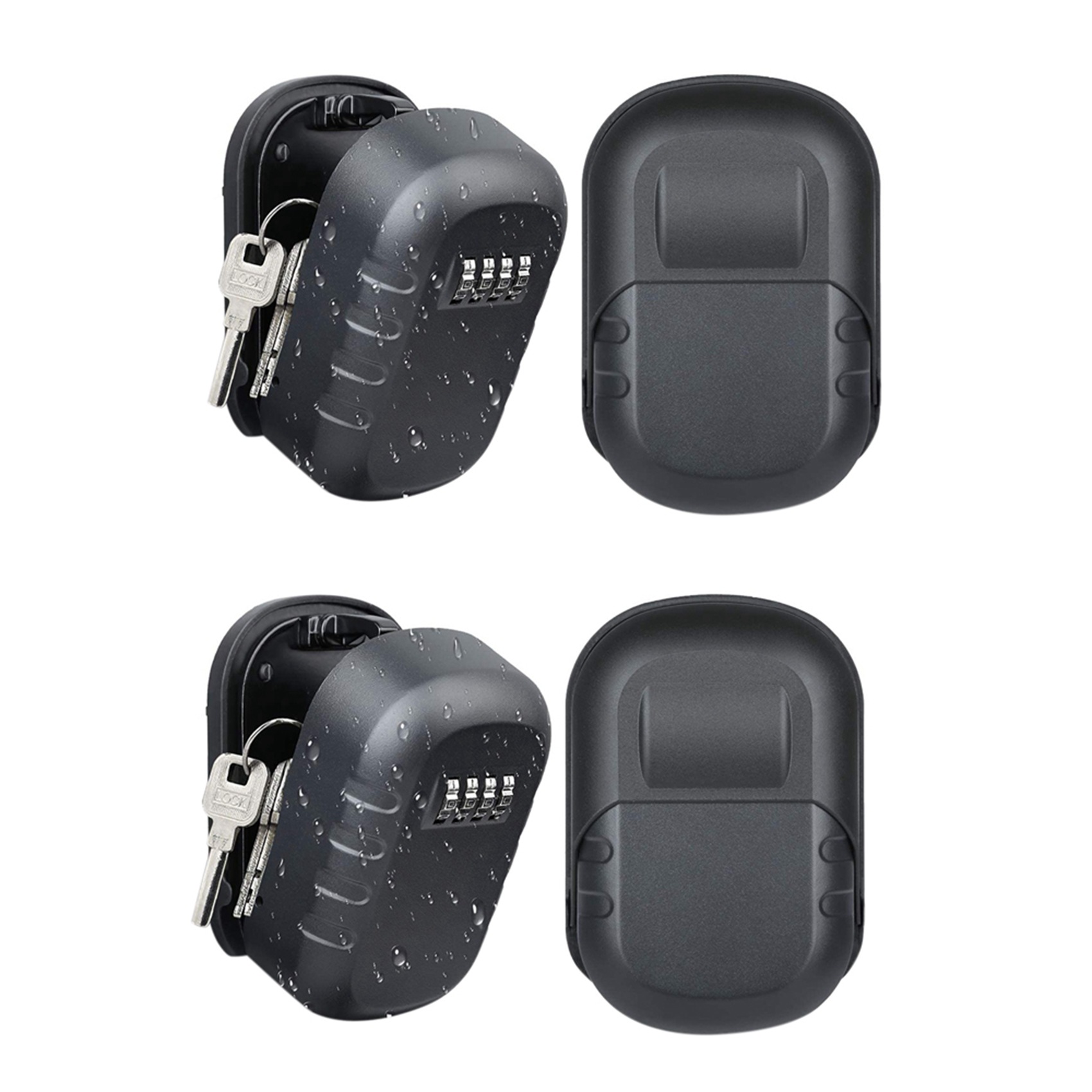 Lockbox Key Secure - Caixa de Segurança para Chaves ABKN-2X