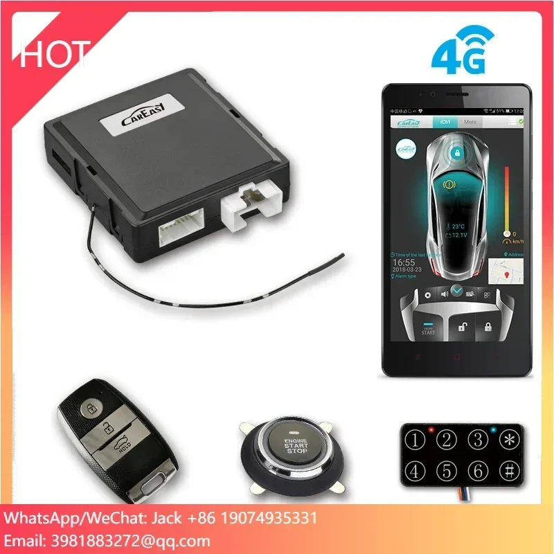 Door Stop Alarm - Sistema de Alarme Automotivo 4G GPS/GSM