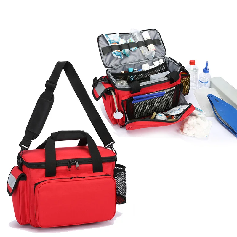 First Aid Bag Kit - Kit de Primeiros Socorros Portátil para