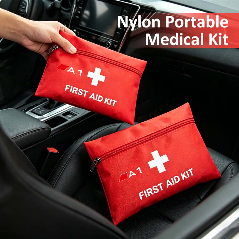 First Aid Bag Kit - Bolsa de primeiros socorros portátil de