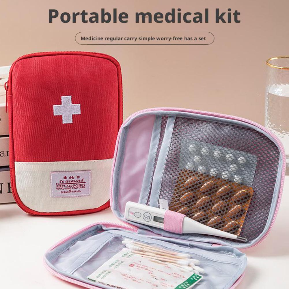 First Aid Bag Kit - Kit Médico de Primeiros Socorros Portátil