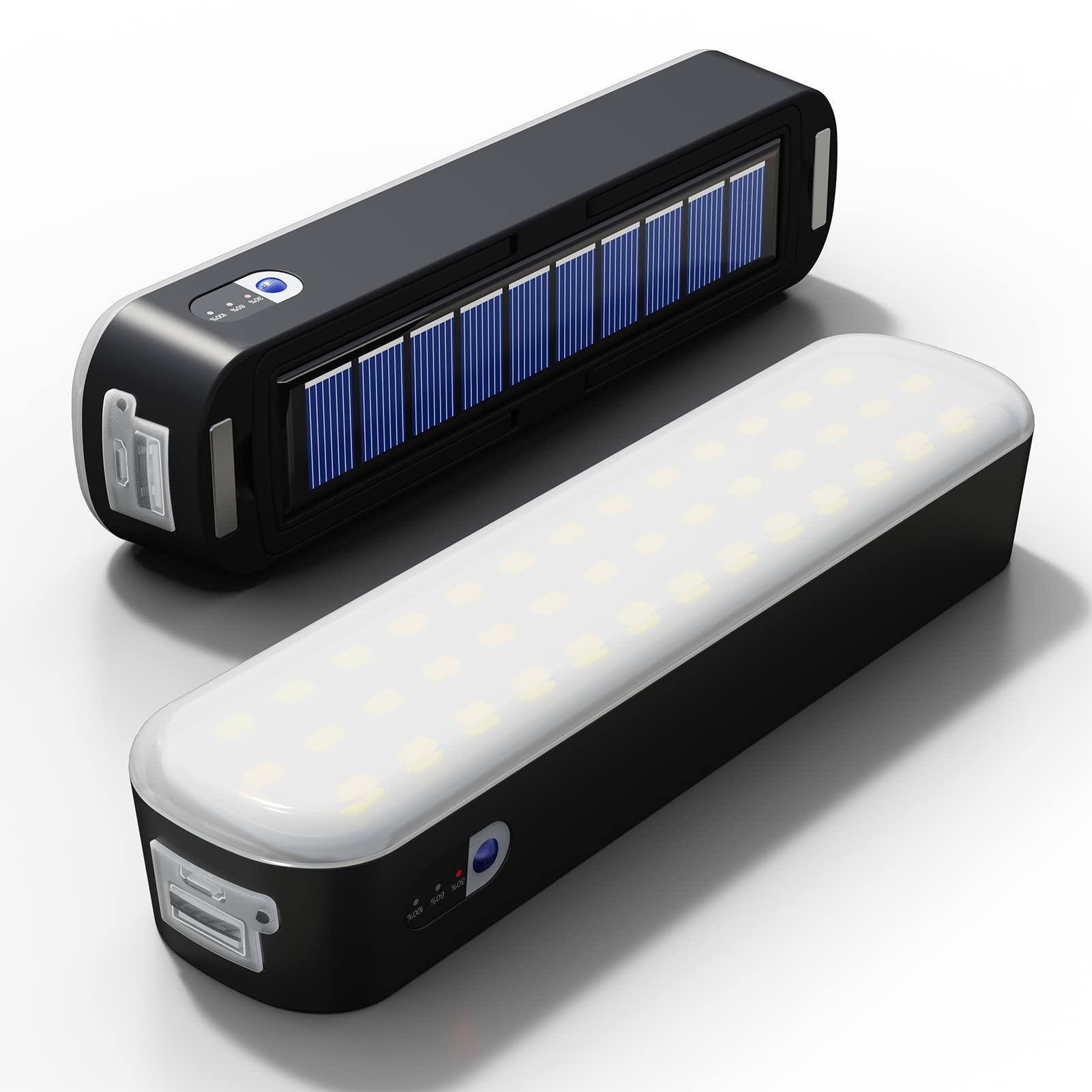 Power Outage Light - Lanterna de acampamento solar recarregável, 4800mAh