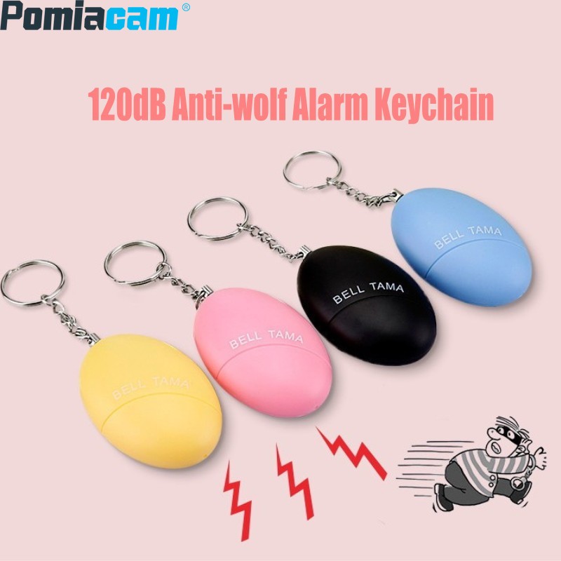 Personal Alarm Keychain - Atacado novo portátil de emergência alarme