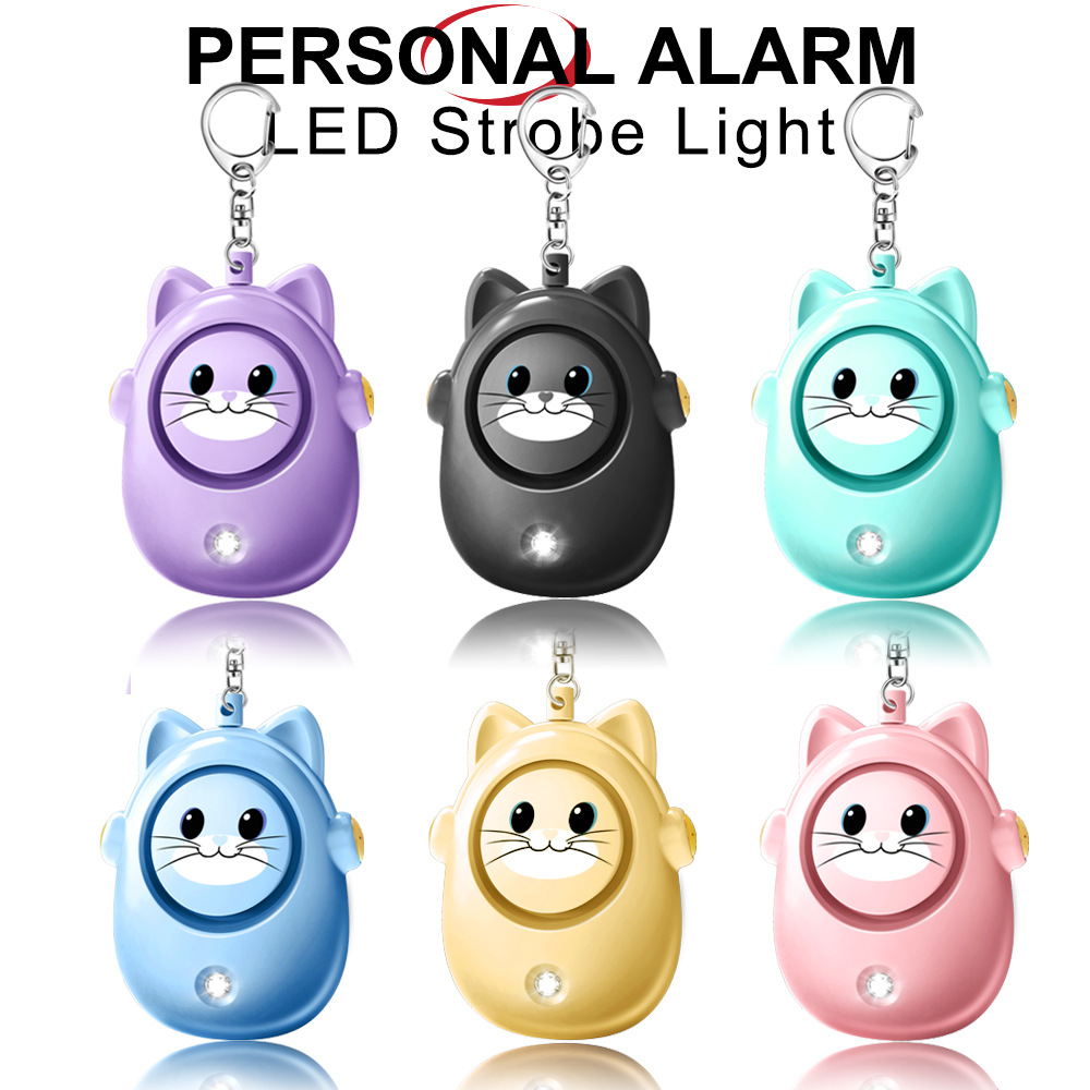 Personal Alarm Keychain - H8 2024 novo alarme pessoal de