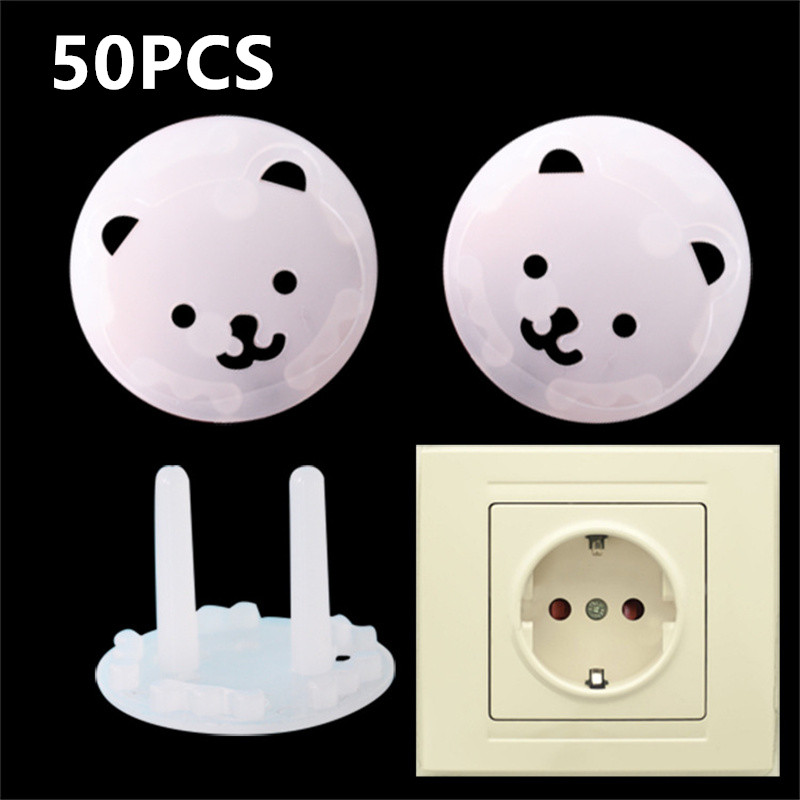 Outlet Cover Baby - 10/20/50 pçs segurança do bebê criança