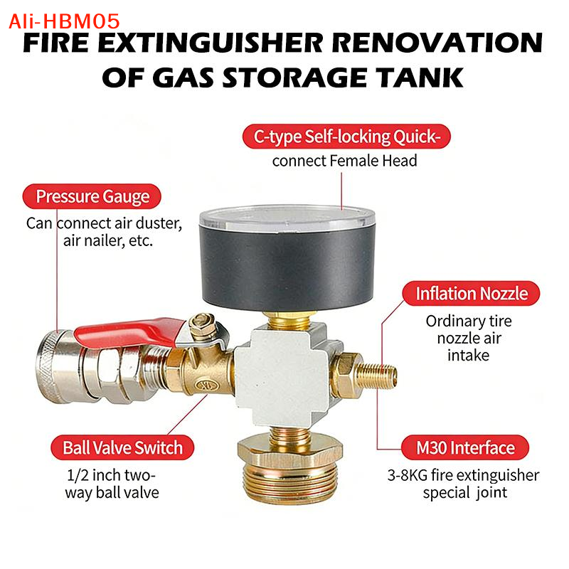 Fire Extinguisher Small - (HB05) Adaptador de Pressão para Pequeno