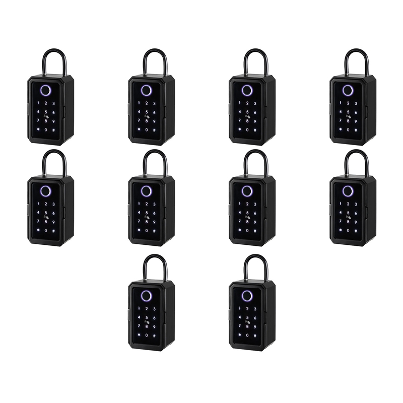 Lockbox Key Secure - Bolo quente】 10x caixa de bloqueio