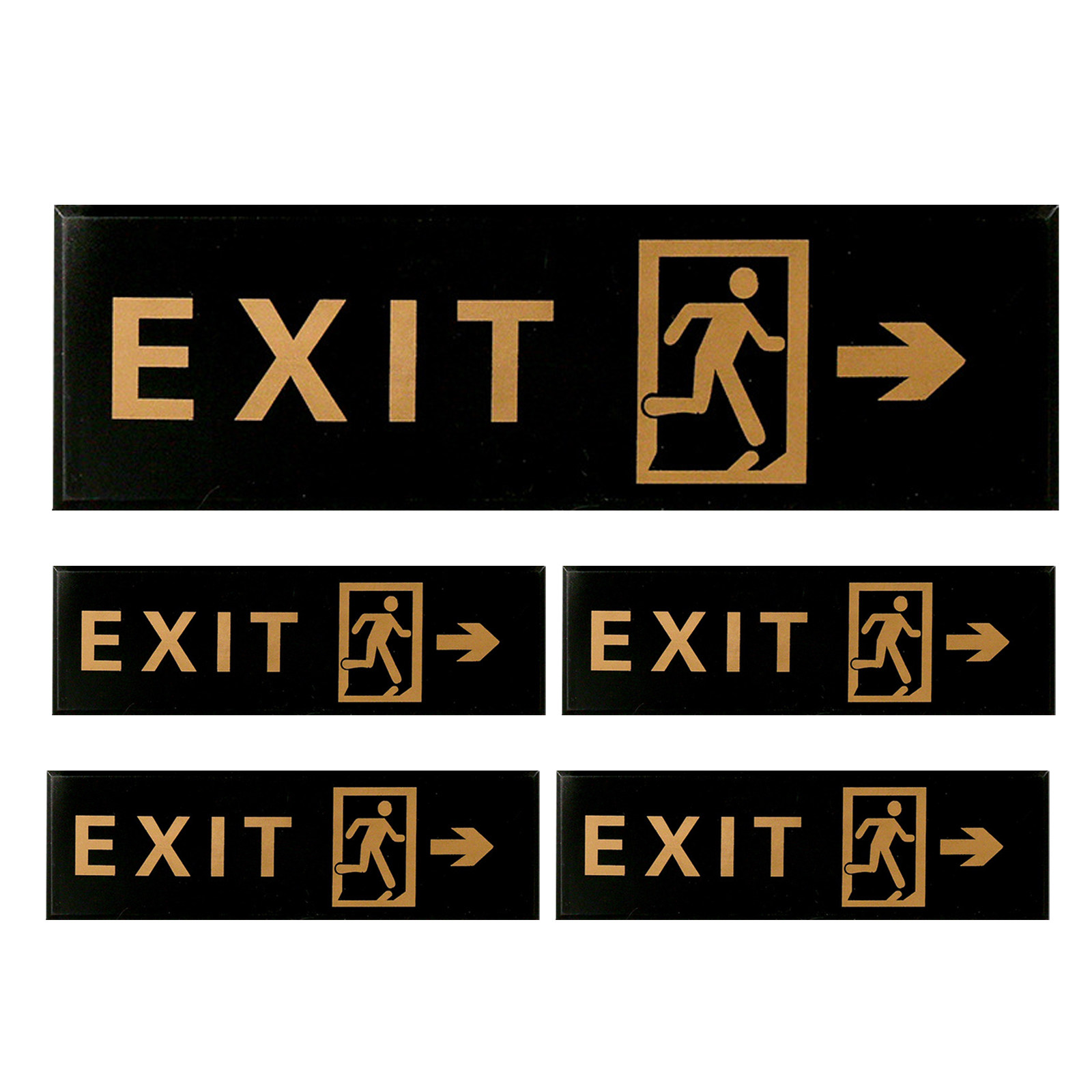 Placa de saída de emergência e - Emergency Exit Sign avaliação e preço