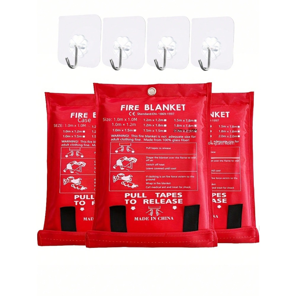 Cobertor de fogo 39,37 x 39,37 - Fire Blanket Kitchen avaliação e preço