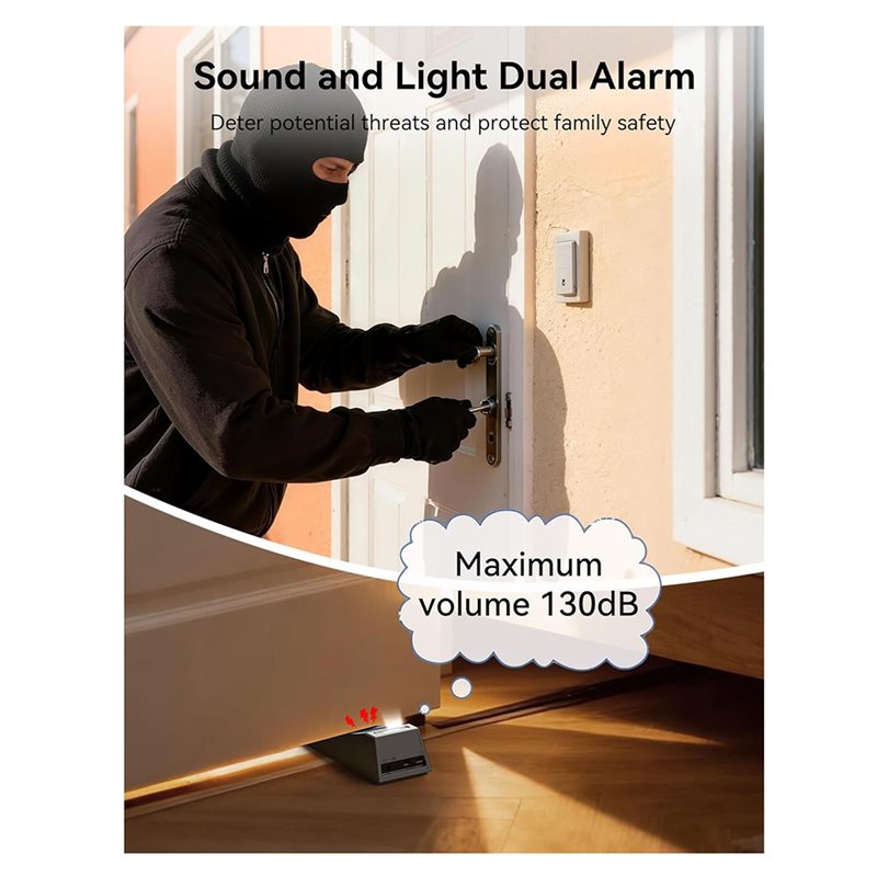 Alarme de Porta AB34, Batente  - Door Stop Alarm avaliação e preço