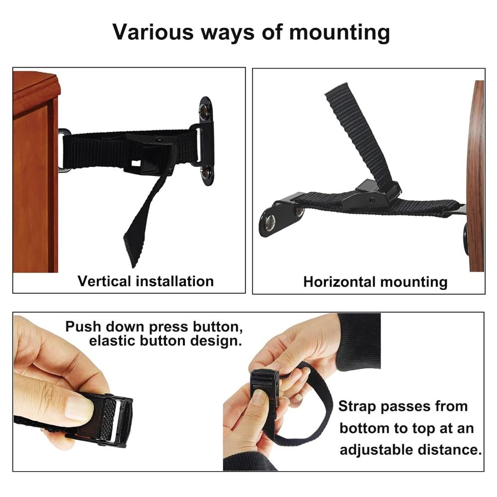 Kit de Segurança para Móveis à - Earthquake Anchor Strap avaliação e preço