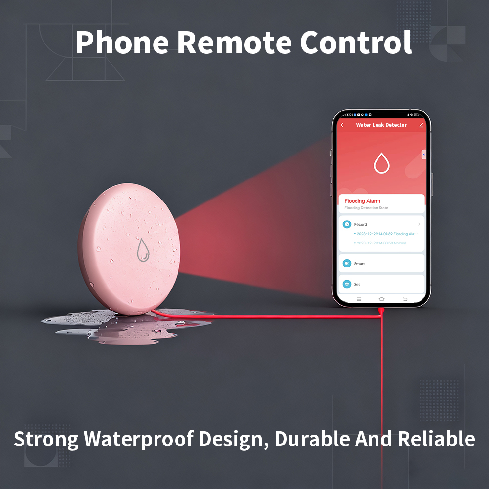 Sensor de Vazamento Zigbee, De - Water Alarm Sensor avaliação e preço