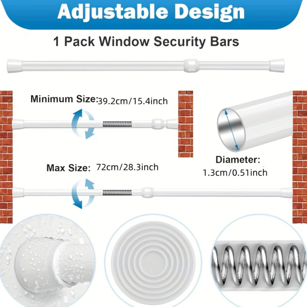 Barra de Segurança Ajustável d - Window Lock Bar avaliação e preço