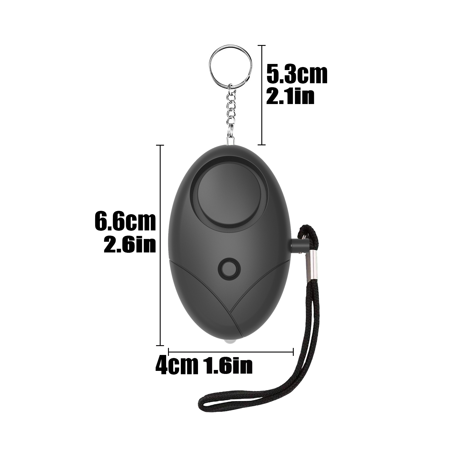 Alarme de Segurança Pessoal 13 - Personal Alarm Keychain avaliação e preço