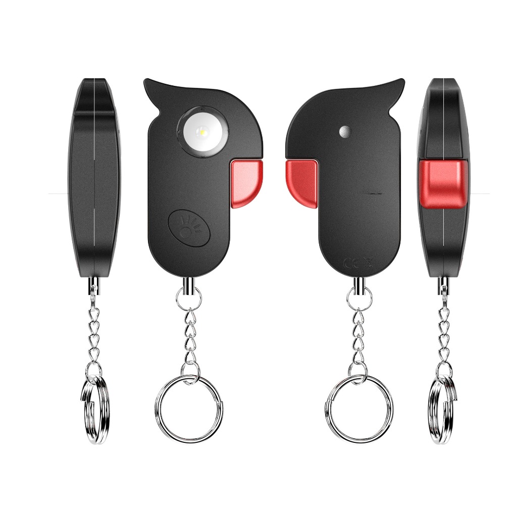 Chaveiro de alarme anti-lobo e - Personal Alarm Keychain avaliação e preço