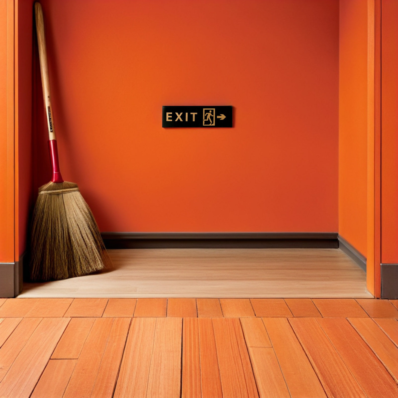 5 Placas de Sinalização de Saí - Emergency Exit Sign avaliação e preço