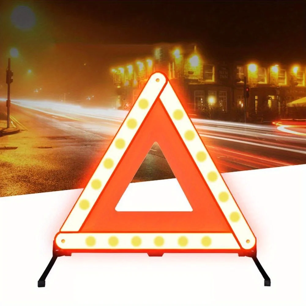 Tripé reflexivo triangular par - Emergency Exit Sign avaliação e preço