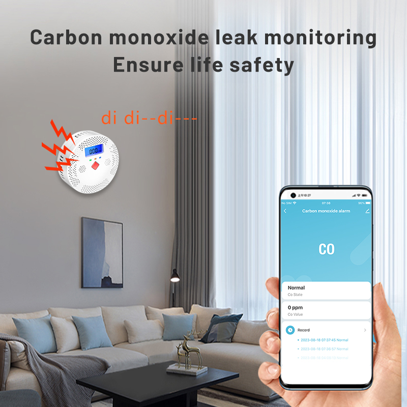 Tuya WiFi Inteligente Monóxido - Co Detector Plug avaliação e preço