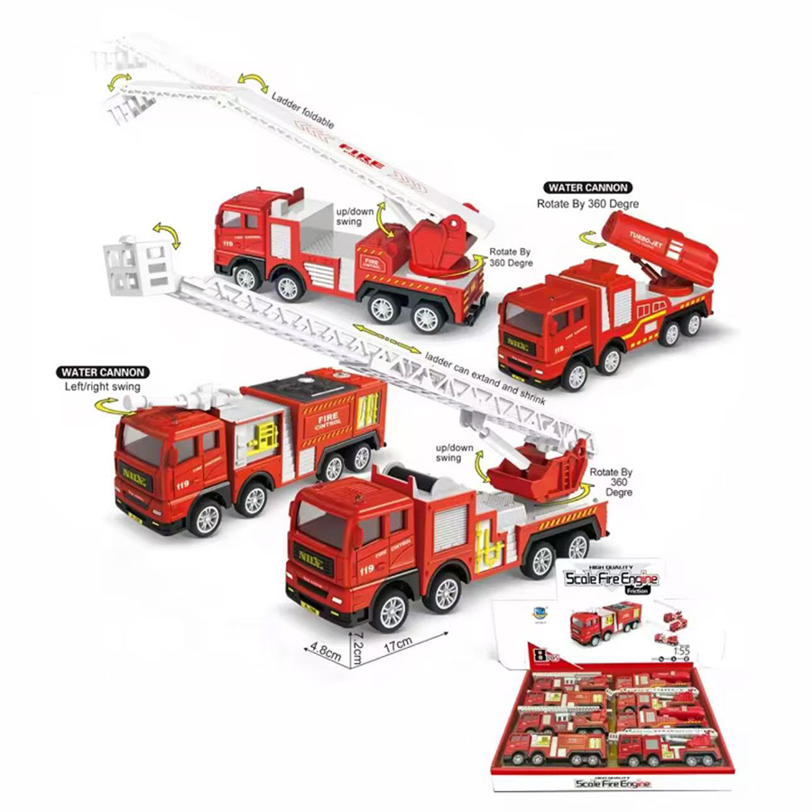 1pc-liga caminhão de bombeiros - Fire Escape Ladder avaliação e preço