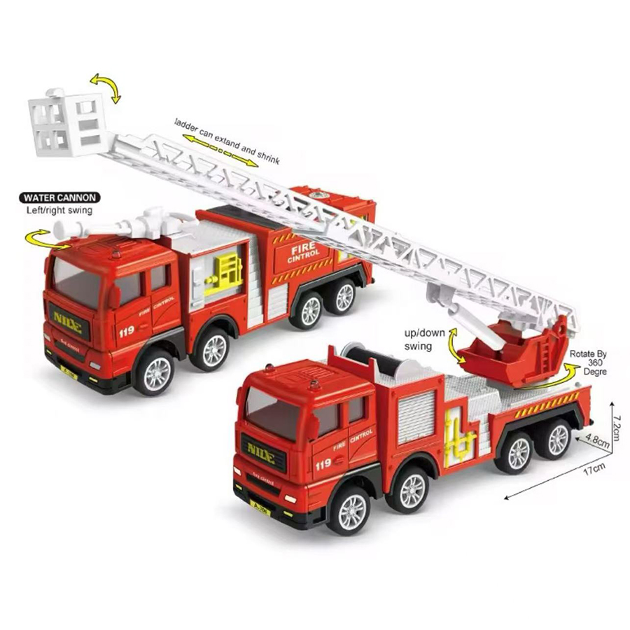 1pc-liga caminhão de bombeiros - Fire Escape Ladder avaliação e preço