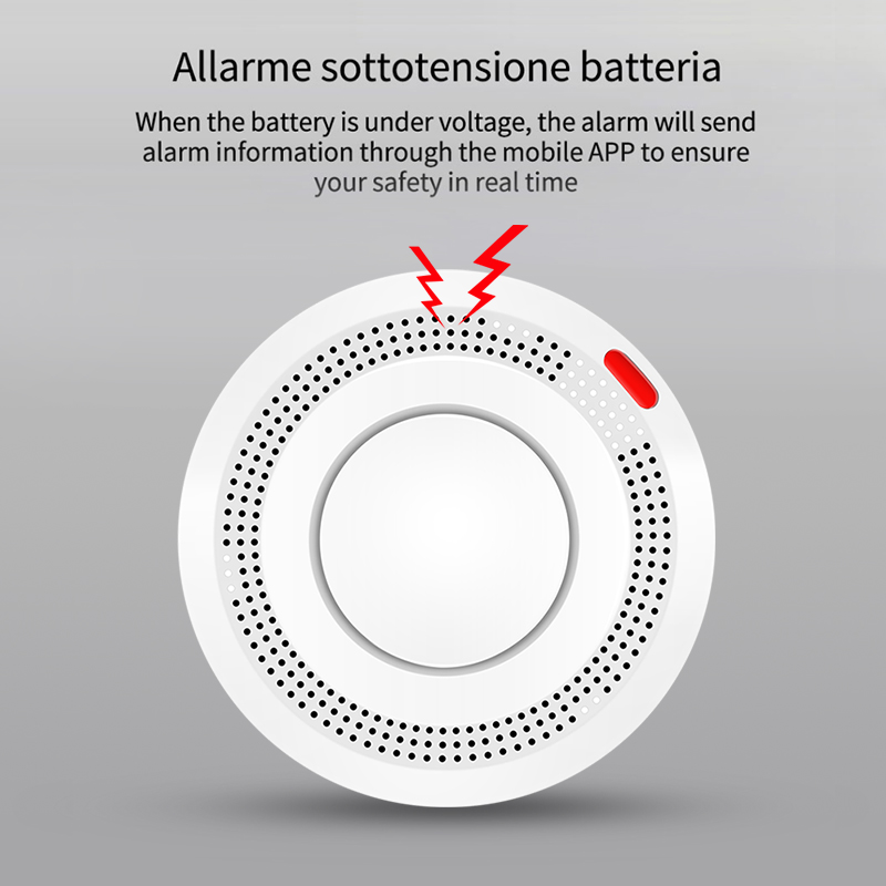 Pacote com 6 Sensores de Fumaç - Smoke Detector Interconnected avaliação e preço